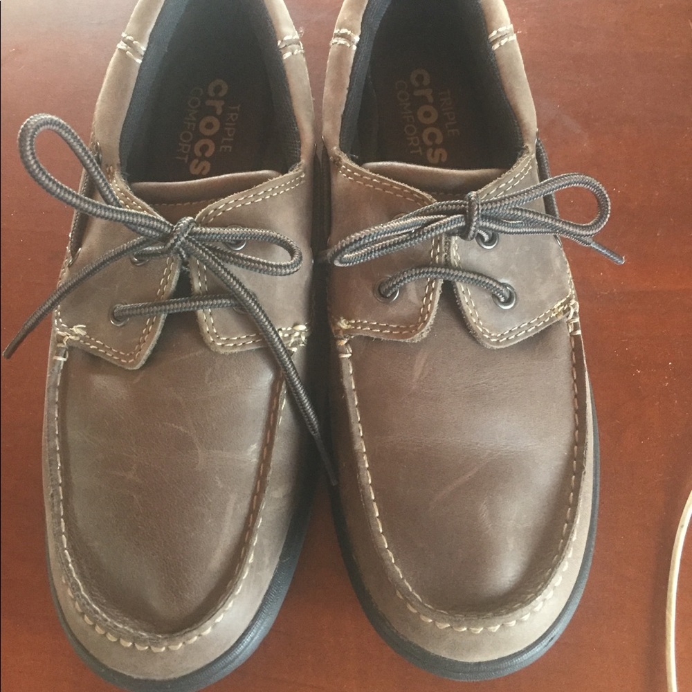 Crocs Men’s Shaw Boat Shoes size 7.5